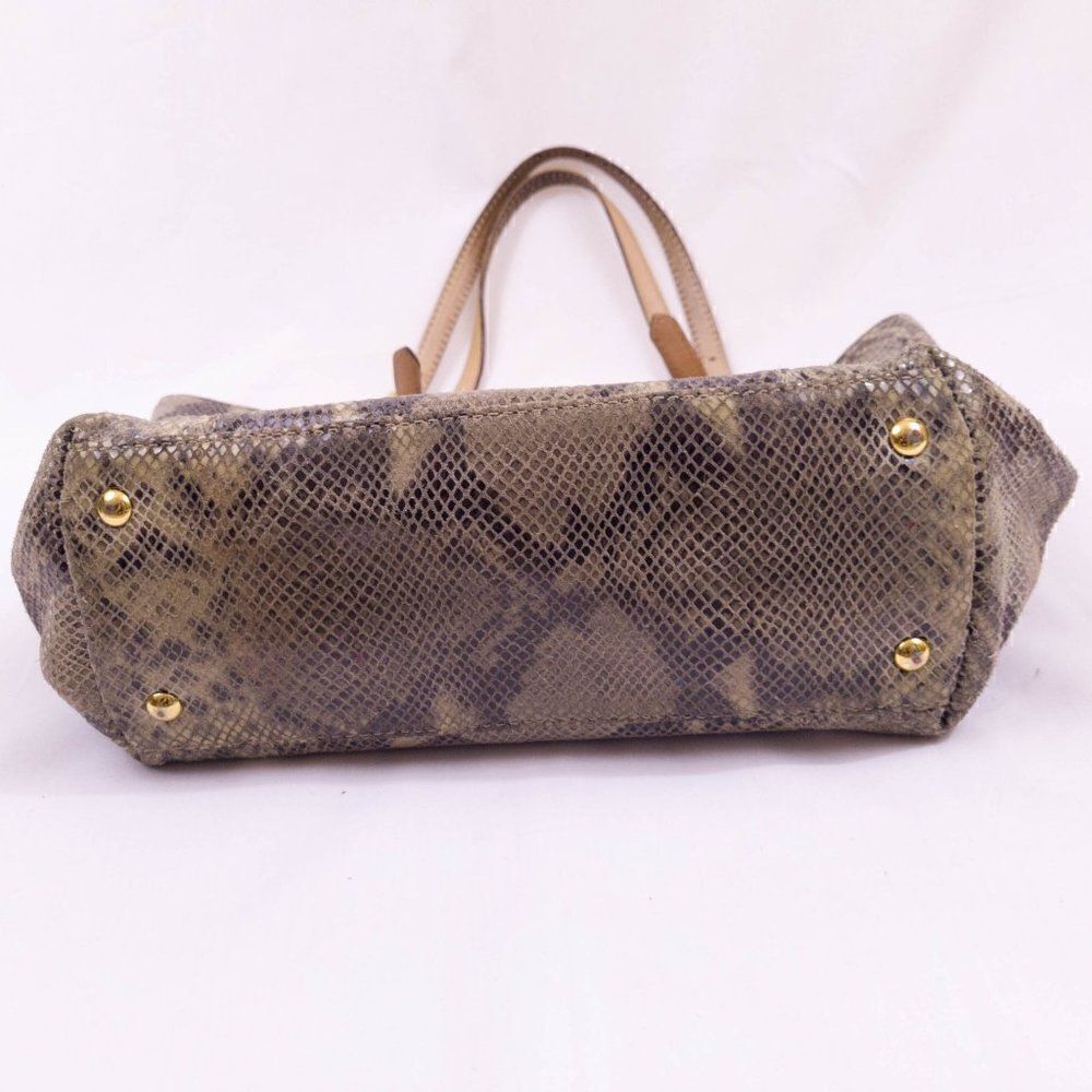 Michael Kors Jet Set Tote Python Print - Picture 2 of 6